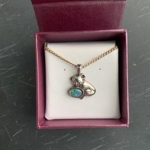 Opal Koala Necklace!
